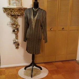 Shimmery Metallic Dress by Semplice